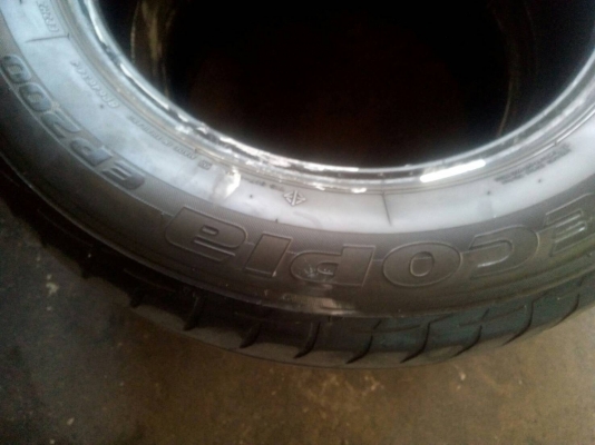 215/60R16 BRIDGESTONE ECOPIA EP200 ปี14 สวย หนา นิ่ม ชุด 4 เส้น tel.081-427-3941