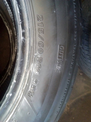 215/60R16 BRIDGESTONE ECOPIA EP200 ปี14 สวย หนา นิ่ม ชุด 4 เส้น tel.081-427-3941