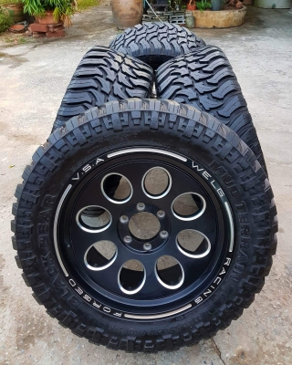 ขายล้อหยดน้ำขอบ 20 พร้อมยาง Mud 33"