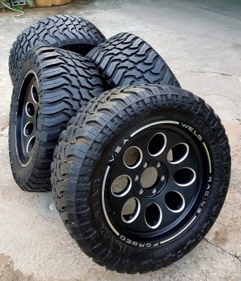 ขายล้อหยดน้ำขอบ 20 พร้อมยาง Mud 33"