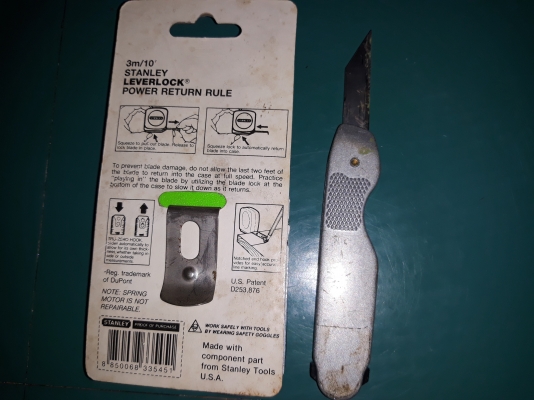 ขายมีดคัดเตอร์และตลับเมตรSTANLEY 199 MADE IN USA.ใหม่เก่าเก็บ