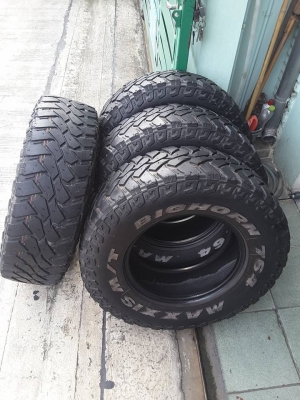 Maxxis MT764 ขนาด 265-75-16 ปี12 สภาพสวยๆ 1ชุด