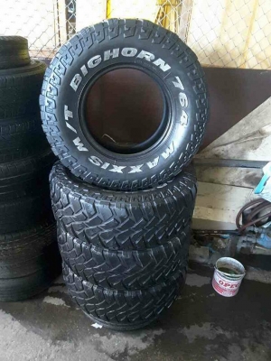 Maxxis MT764 ขนาด 265-75-16 ปี12 สภาพสวยๆ 1ชุด Maxxis MT764 ขนาด 265-75-16 ปี12 สภาพสวยๆ 1ชุด