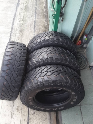 Maxxis MT764 ขนาด 265-75-16 ปี12 สภาพสวยๆ 1ชุด