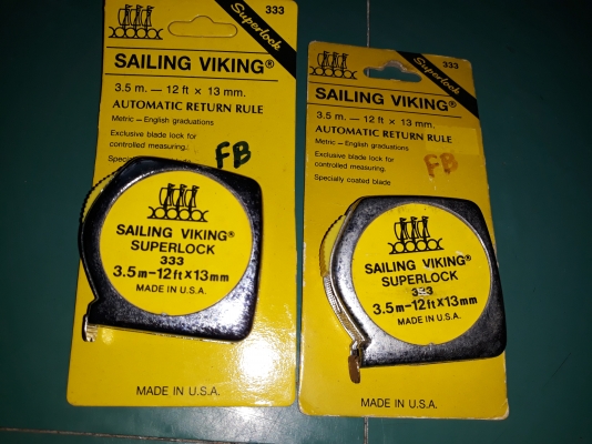 ขายตลับเมตรตราเรือใบไวกิ้ง ขนาด3.5เมตร ใหม่เก่าเก็บ