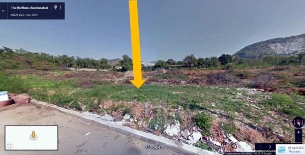 ที่ดินโฉนด 2 ไร่ ย่านตัวเมืองกาญจน์