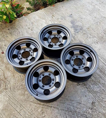 ชายล้อหยดน้ำขอบ 15 กว้าง 7.5 ออฟลบ 5 สวยๆ