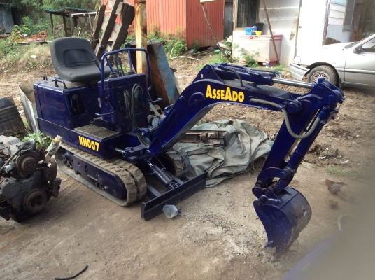 แม็กโครเล็กคูโบต้า07เก่านอกใช้งานน้อยเครื่องดีเซลสวยมาก