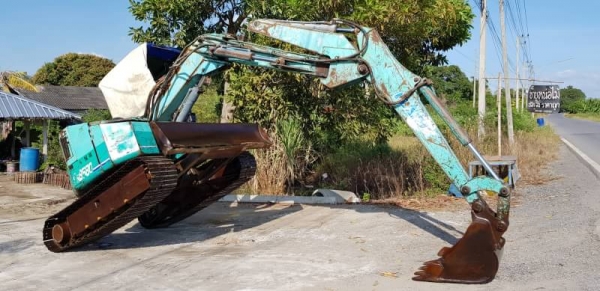 ขายด่วนรถแบคโฮมิสซูMX58เทียบเท่าPC60คอลโทลสั่นปั่มนิ้วเครื่อง4สูบดีปั่มแรงรถนอกเพิ่งนำเข้ามาใหม่ยังไม่เคยใช้งานในเมืองไทยเลย