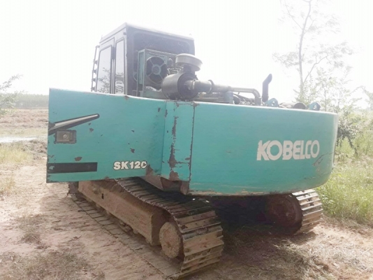 แม็คโครKOBELCO- SK120-2สภาพสวยพร้อมใช้งานจริง
