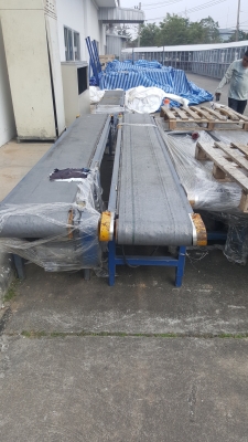 สายพานลำเลียงกว้าง 40 เซ็นยาว 4.5 เมตรกับ 5 เมตรมี 5 ชุด40,000 บาท