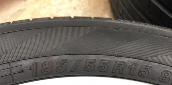 แม็ก Mitsu Attrage ขอบ 15 พร้อมยาง Yokohama 185-55-15 ปี 15