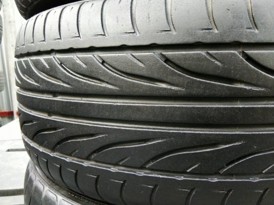 ขายแม็กLENSO SAMURAI 4รู100/114 พร้อมยาง205/45R16ทันเดอร์เลอร์ ปลายปี14 ดอกยางสวย จำนวน 1 ชุด