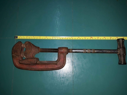 ขายคัตเตอร์ตัดท่อ BAHCO MADE IN SWEDEN.มือสองใหญ่หนักๆ