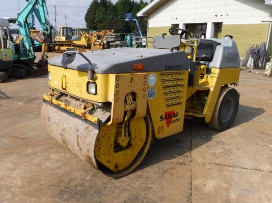 รถบด Sakai TW500-1 เครื่องIsuzu เก่าญี่ปุ่น 2,900ชม.