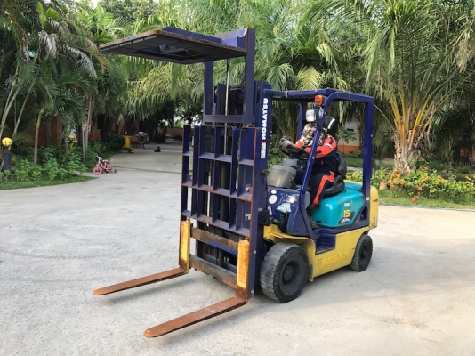 ขายFORKLIFT KOMATSU FG15-16(เสา3เมตร)(งาหนีบ)(auto)(1.5ตัน) สวยเดิมจากญี่ปุ่น ยังไม่เคยใช้ในไทย 150,000เท่านั้น!!