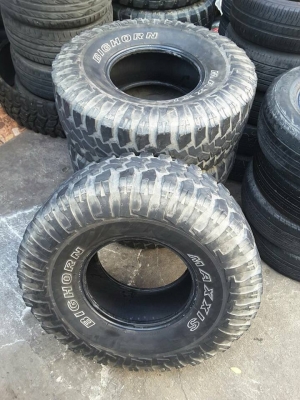 ยาง 35 นิ้ว Maxxis Bighorn 35-12.5-15 ปี12 สภาพดี 1 ชุด