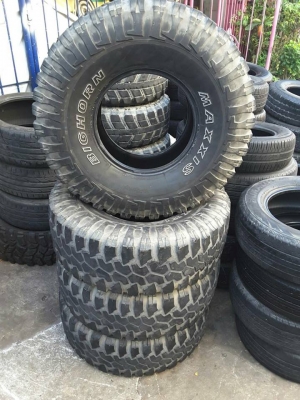 ยาง 35 นิ้ว Maxxis Bighorn 35-12.5-15 ปี12 สภาพดี 1 ชุด ยาง 35 นิ้ว Maxxis Bighorn 35-12.5-15 ปี12 สภาพดี 1 ชุด