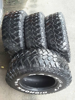 ยาง 32 นิ้ว Maxxis MT764 ขนาด 265-75-16 ปี15 สวยๆ 1ชุด ยาง 32 นิ้ว Maxxis MT764 ขนาด 265-75-16 ปี15 สวยๆ 1ชุด