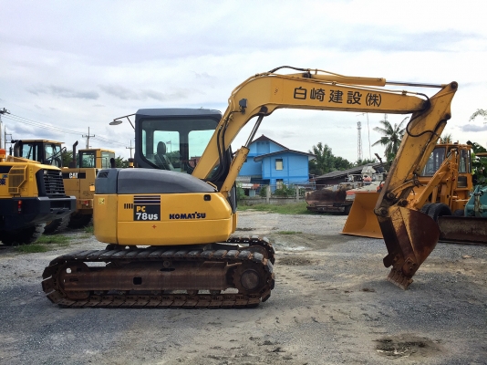 KOMATSU PC78US-6 สภาพสวยที่สุดแล้ว โทร.090-986-2521 อ๊อบ