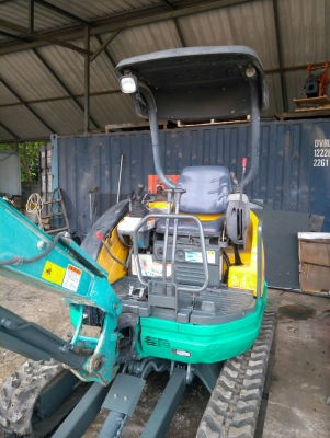 ซื้อขายเรียบร้อยแล้ว ส่งลูกค้า จ.กำแพงเพชร รถแบคโฮ KUBOTA U20 รถเก่านอกนำเข้า ยังไม่เคยใช้งานในไทย เทียบเท่า KOMATSU MR-8 รถรุ่นใหม่ หน้าจอดิจิตอล คอนโทลสั้น ปั๊มนิ้ว เร็วแรง มีระบบเต่า-กระต่าย มีเอกสารใบอินวอยซ์  พร้อมใช้งาน