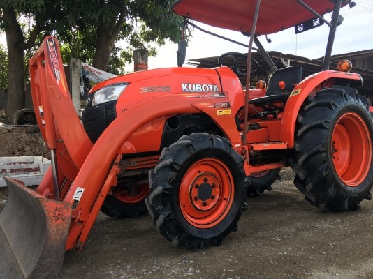 ขาย L3608DT 4WD มาพร้อมใบดันดิน+ผาน6ช้าง รถเดิมๆแน่นทุกจุด