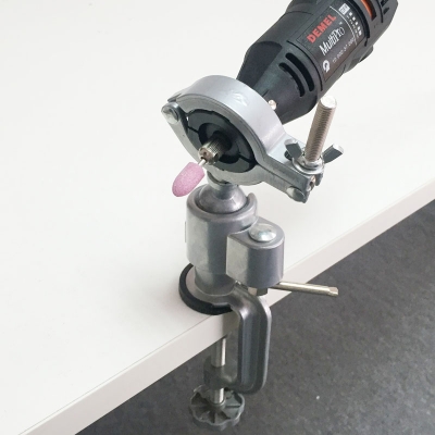 CP03 ปากกาจับสว่าน/หินเจียร ติดโต๊ะ หมุนได้ 360 องศา สำหรับงาน DIY ยี่ห้อ YGT งานเยอรมัน