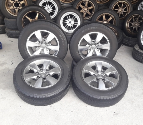 ล้อTOYOTA VIGO ขอบ 16 6รู ยาง215/65/16 ปี16  4 ล้อ