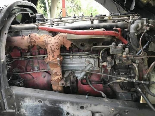 ขาย 585,000 บาท HINO PROFIA 2 เพลา หางเหล็ก ไอบีม หน้า 8 สอด 6 (ต่อใหม่ มีบันไดไฮโดรลิก) เครื่อง K13