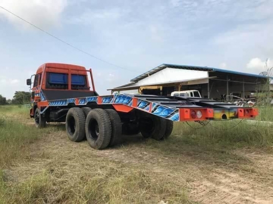 ขาย 585,000 บาท HINO PROFIA 2 เพลา หางเหล็ก ไอบีม หน้า 8 สอด 6 (ต่อใหม่ มีบันไดไฮโดรลิก) เครื่อง K13
