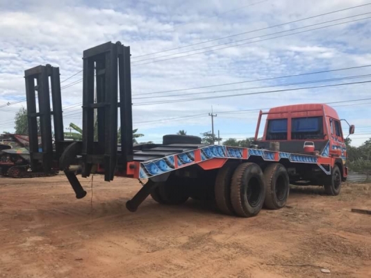 ขาย 585,000 บาท HINO PROFIA 2 เพลา หางเหล็ก ไอบีม หน้า 8 สอด 6 (ต่อใหม่ มีบันไดไฮโดรลิก) เครื่อง K13