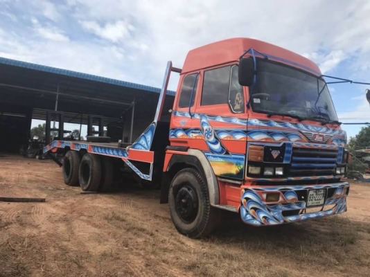 ขาย 585,000 บาท HINO PROFIA 2 เพลา หางเหล็ก ไอบีม หน้า 8 สอด 6 (ต่อใหม่ มีบันไดไฮโดรลิก) เครื่อง K13