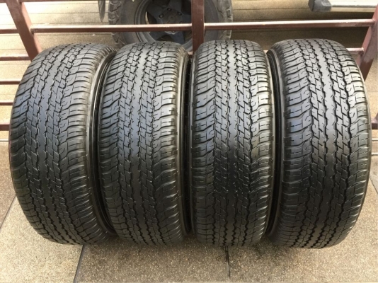 ยาง Dunlop 265 65 17 ปลายปี16 ดอกเต็ม ไม่มีปะ เนื้อนิ่มๆ ใช้ยาว ราคาไม่แพง ยาง Dunlop 265 65 17 ปลายปี16 ดอกเต็ม ไม่มีปะ เนื้อนิ่มๆ ใช้ยาว ราคาไม่แพง