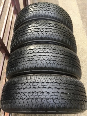 ยาง Dunlop 265 65 17 ปลายปี16 ดอกเต็ม ไม่มีปะ เนื้อนิ่มๆ ใช้ยาว ราคาไม่แพง ยาง Dunlop 265 65 17 ปลายปี16 ดอกเต็ม ไม่มีปะ เนื้อนิ่มๆ ใช้ยาว ราคาไม่แพง