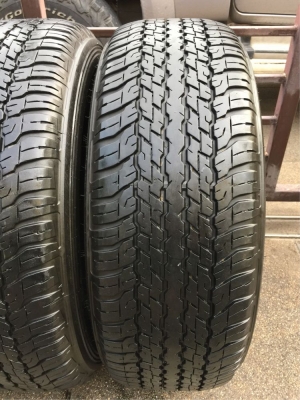 ยาง Dunlop 265 65 17 ปลายปี16 ดอกเต็ม ไม่มีปะ เนื้อนิ่มๆ ใช้ยาว ราคาไม่แพง ยาง Dunlop 265 65 17 ปลายปี16 ดอกเต็ม ไม่มีปะ เนื้อนิ่มๆ ใช้ยาว ราคาไม่แพง