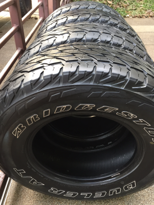 ยาง All Bridgestone 265 65 17 ปลายปี16 ดอกเต็ม ใช้ยาว ราคาไม่แพง ยาง All Bridgestone 265 65 17 ปลายปี16 ดอกเต็ม ใช้ยาว ราคาไม่แพง
