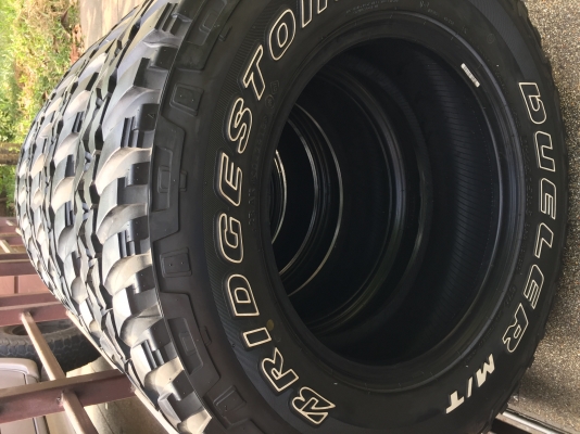 ยาง MT Bridgestone 225 75 16 ปี15 ดอกเต็ม ใช้ยาว ราคาไม่แพง