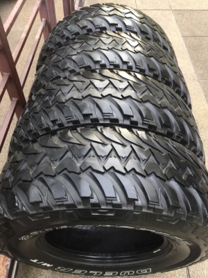 ยาง MT Bridgestone 225 75 16 ปี15 ดอกเต็ม ใช้ยาว ราคาไม่แพง