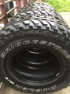 ยาง MT Bridgestone 225 75 16 ปี15 ดอกเต็ม ใช้ยาว ราคาไม่แพง