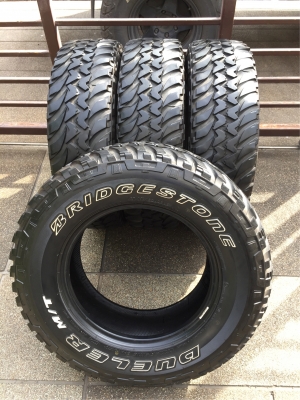 ยาง MT Bridgestone 225 75 16 ปี15 ดอกเต็ม ใช้ยาว ราคาไม่แพง