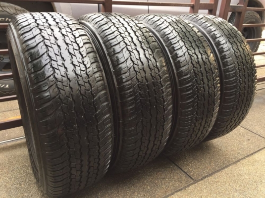 ยาง Dunlop 265 65 17 ปี16 ดอกเต็ม ไม่มีปะ เนื้อนิ่มๆ ใช้ยาว ราคาไม่แพง ยาง Dunlop 265 65 17 ปี16 ดอกเต็ม ไม่มีปะ เนื้อนิ่มๆ ใช้ยาว ราคาไม่แพง