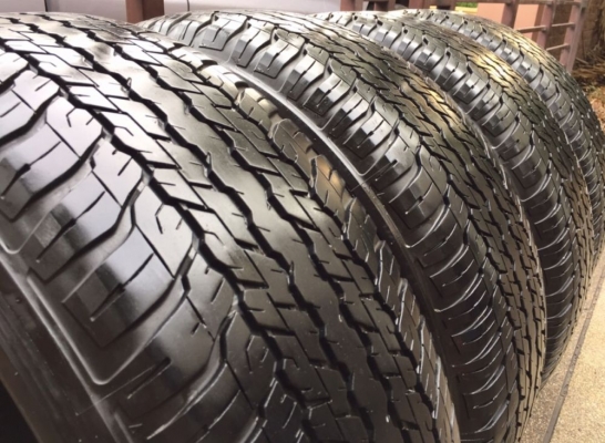 ยาง Dunlop 265 65 17 ปี16 ดอกเต็ม ไม่มีปะ เนื้อนิ่มๆ ใช้ยาว ราคาไม่แพง ยาง Dunlop 265 65 17 ปี16 ดอกเต็ม ไม่มีปะ เนื้อนิ่มๆ ใช้ยาว ราคาไม่แพง