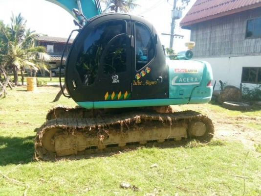 ขาย 695,000  KOBELCO SK  120-5 ไฟฟ้าเต็ม เครื่องดีเอวแน่น โซ่สวย ปั้มแรง ใบแทกหนา  อินวอยทร์ รถอยู่ บุรีรัมย์  090-772-3710 090-772-3708