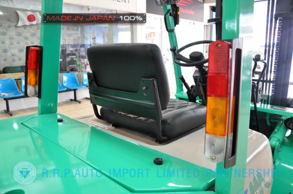 ขายรถโฟล์คลิฟท์มือสอง MITSUBISHI รุ่น KFG25-55065 นำเข้าจากประเทศญี่ปุ่น 100\% ไม่เคยใช้งานในไทย
