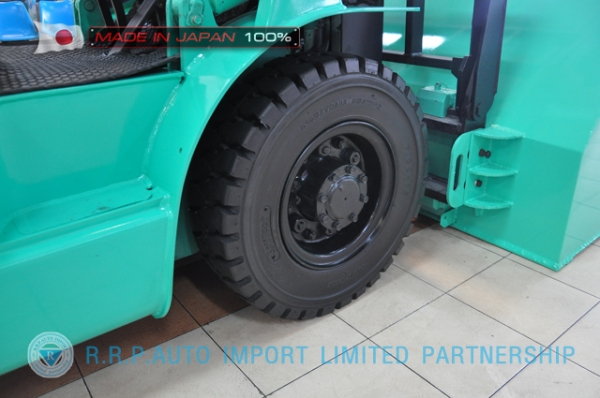 ขายรถโฟล์คลิฟท์มือสอง MITSUBISHI รุ่น KFG25-55065 นำเข้าจากประเทศญี่ปุ่น 100\% ไม่เคยใช้งานในไทย