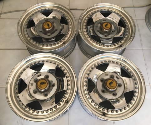 ขายล้อ LODIODRIVE 3 ชิ้นแท้ 15x6.5&quot; ET+42 5/114.3 ประมูลญี่ปุ่น