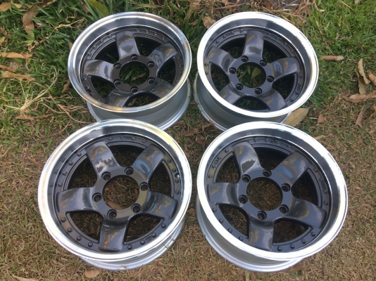 ขายล้อ EMR PRODUCT แท้ไต้หวัน 15x7&quot; ET-13 6/139.7