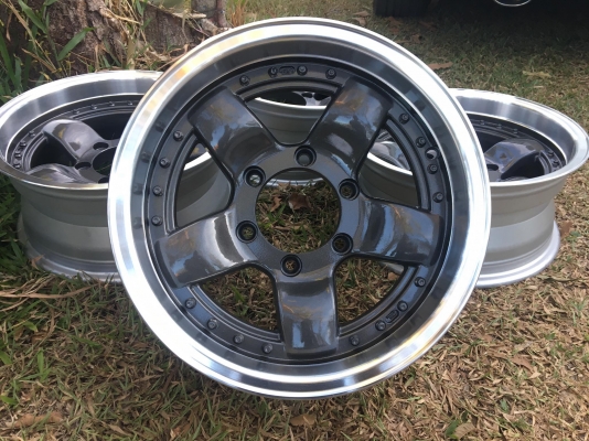 ขายล้อ EMR PRODUCT แท้ไต้หวัน 15x7&quot; ET-13 6/139.7