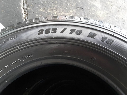 Michelin Latitude Cross 265-70-16 ปี15 สวยๆ 1ชุด Michelin Latitude Cross 265-70-16 ปี15 สวยๆ 1ชุด