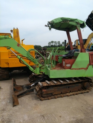 รถแบคโฮ HITACHI PC30 รถเก่านอกนำเข้า ยังไม่เคยใช้งานในไทย เครื่องดี ปั๊มแรง ไฟฟ้าครบ ชม.การทำงาน 4000+ ชม. พร้อมใช้งาน มีเอกสารใบอินวอยซ์